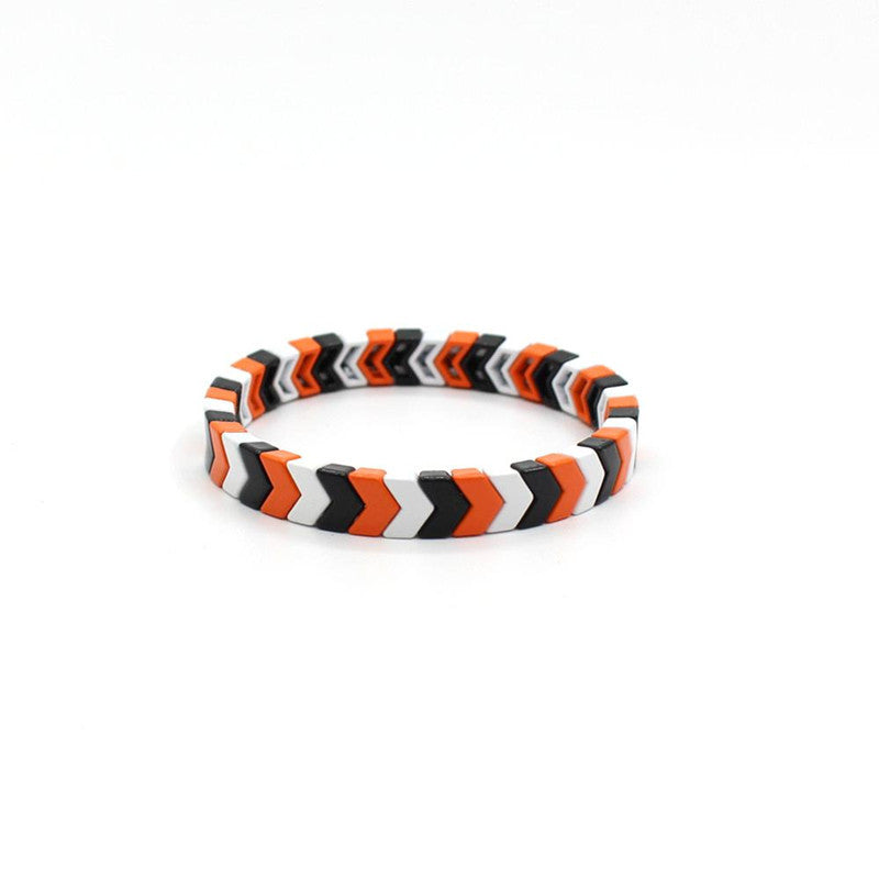 Arrow Bead Gradient DIY Bracelet Alloy Modular Fade S5P259