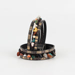 Load image into Gallery viewer, Multi-Layer Leather and Natural Stone Bracelet S5P606