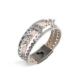 Load image into Gallery viewer, Butterfly Multi Layer Braided Bracelet S5P617