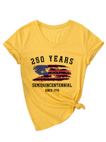 Load image into Gallery viewer, Trendy V-Neck Print T-Shirt Women N6E139