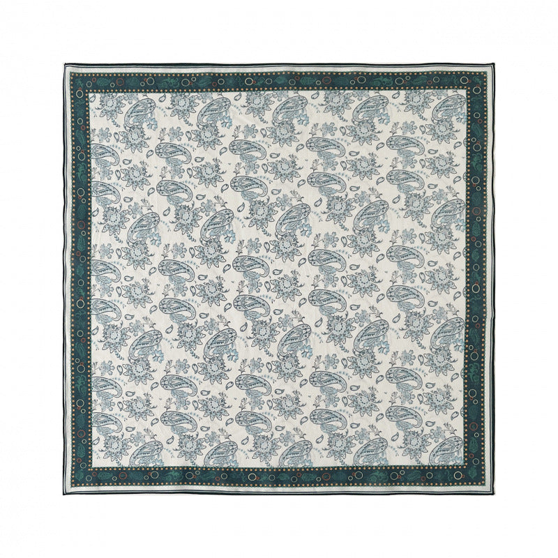 Pure Cotton Square Scarf Women Head Scarf 55cm N6H116