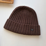 Load image into Gallery viewer, 100 Percent Wool Solid Color Knit Beanie N6K285