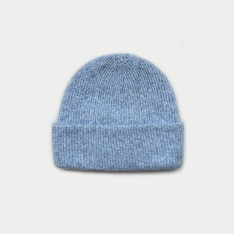 Womens Wool Blend Seamless Knit Beanie N6K282