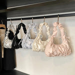 Load image into Gallery viewer, Bow Accent Underarm Bag PU Polyester S5P289
