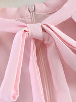 Load image into Gallery viewer, Bow Detail Square Neck Bodycon Short Dress Women N6E156