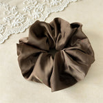 Load image into Gallery viewer, Leopard Print Satin Jumbo Scrunchie Women N6H199