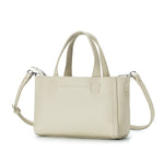 Load image into Gallery viewer, Genuine Leather Top Handle Bag Square Mini Tote N6F111