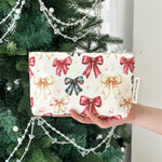 Load image into Gallery viewer, Womens Christmas Print Polyester Cosmetic Bag N6K107