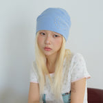 Load image into Gallery viewer, Women's Acrylic Blend Rhinestone Knit Beanie N6J126