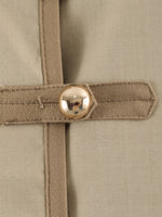 Load image into Gallery viewer, Loose Fit Knot Button Stand Collar Jacket Women N6H127