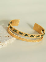 Load image into Gallery viewer, Color Thread Open Cuff Bracelet Women Retro N6C039