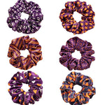 Load image into Gallery viewer, Velvet Scrunchie Spooky Pattern High Elasticity N6H202