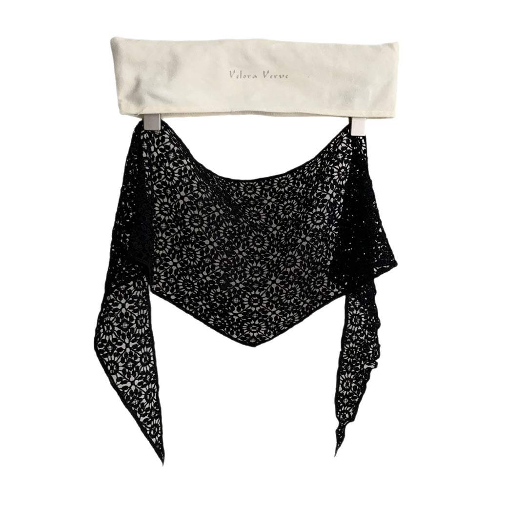 Lace Triangle Layering Skirt Women Adjustable S5P894
