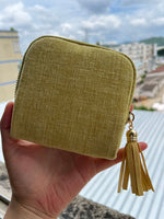 Load image into Gallery viewer, Fringe Zipper Jewelry Organizer Fabric S5P393