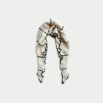 Load image into Gallery viewer, Wool Blend Ruffle Knit Triangle Scarf Shawl N6K228