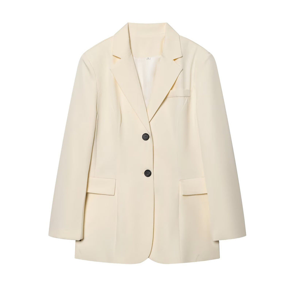Slim Fit Blazer Women Office N6C117