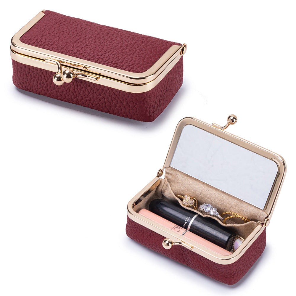 Lipstick Jewelry Frame Purse Women N6D017