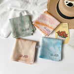 Load image into Gallery viewer, Cotton Linen Square Scarf Women Decorative Neck Wrap N6H118