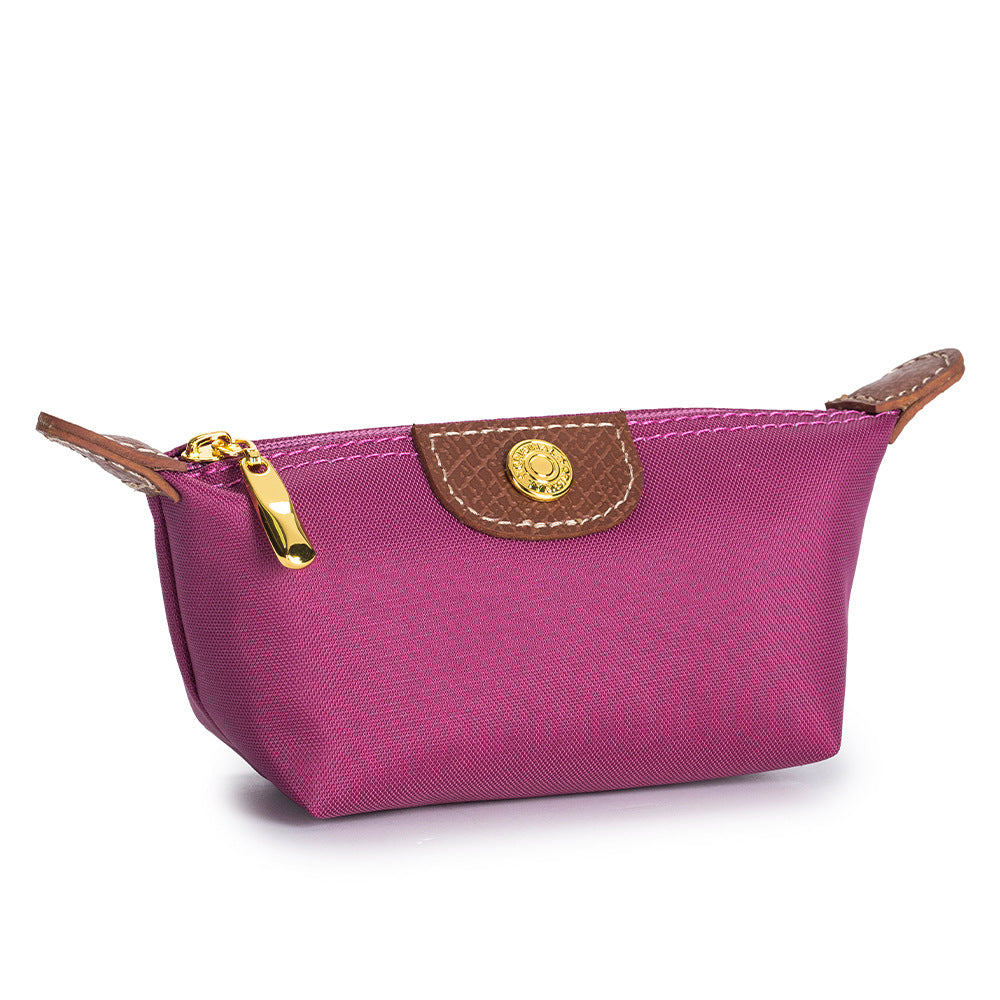 Mini Dumpling Coin Purse Portable Nylon N6F040