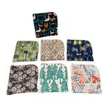 Load image into Gallery viewer, Floral Cotton Pouch YKK Zipper Multipurpose N6F154