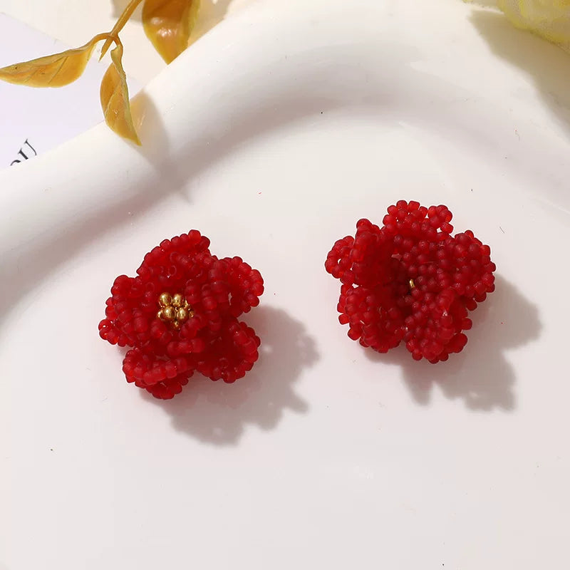 Gothic Beaded Turtle Cuff Cover Black Floral No-Sew Button N6G121