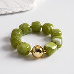 Load image into Gallery viewer, Oversized Acrylic Ombre Geometric Bracelet Vintage N6H061