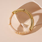 Load image into Gallery viewer, Bamboo Segments Bangle Spliced Color S5P057
