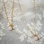Load image into Gallery viewer, Fresh Cherry Pearl Choker Necklace Women Elegant N6H160