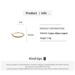 Load image into Gallery viewer, Womens Geometric Ribbon Magnetic Bracelet N6K144