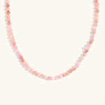 Load image into Gallery viewer, Natural Mineral Pendant Necklace Steel Gold Plated S5P233