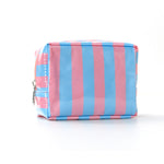 Load image into Gallery viewer, Waterproof Color Block Striped PVC Mini Pouch N6J243