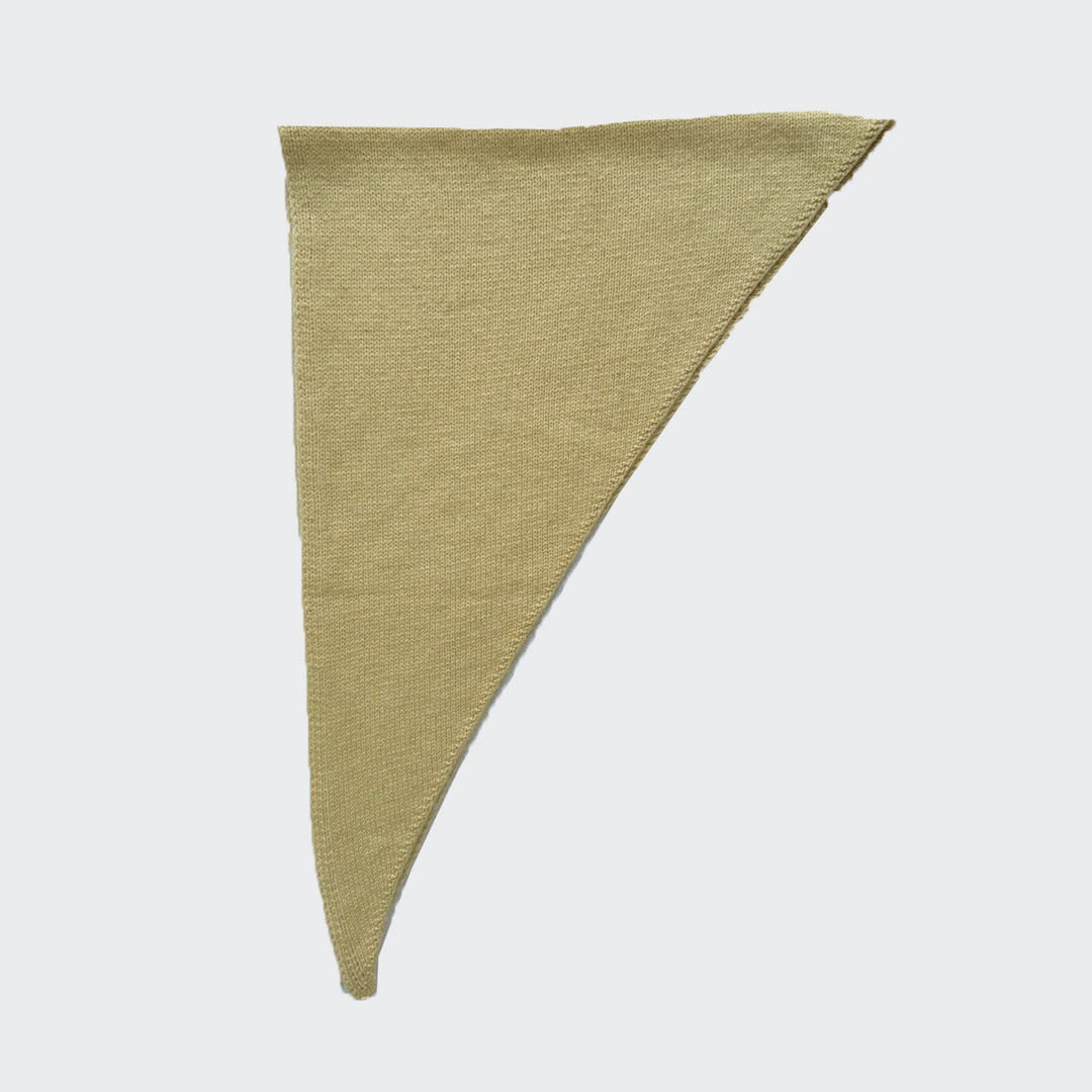 Rabbit Wool Blend Triangle Scarf Wrap Women N6C212