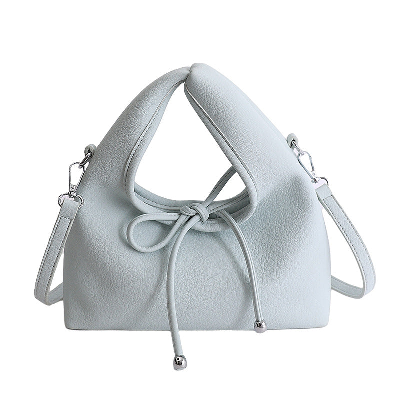 Soft Leather Tote Shoulder Bag Women N6C020