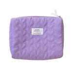 Load image into Gallery viewer, Heart Shaped Organizer Pouch Polyester Multi Color S5P322