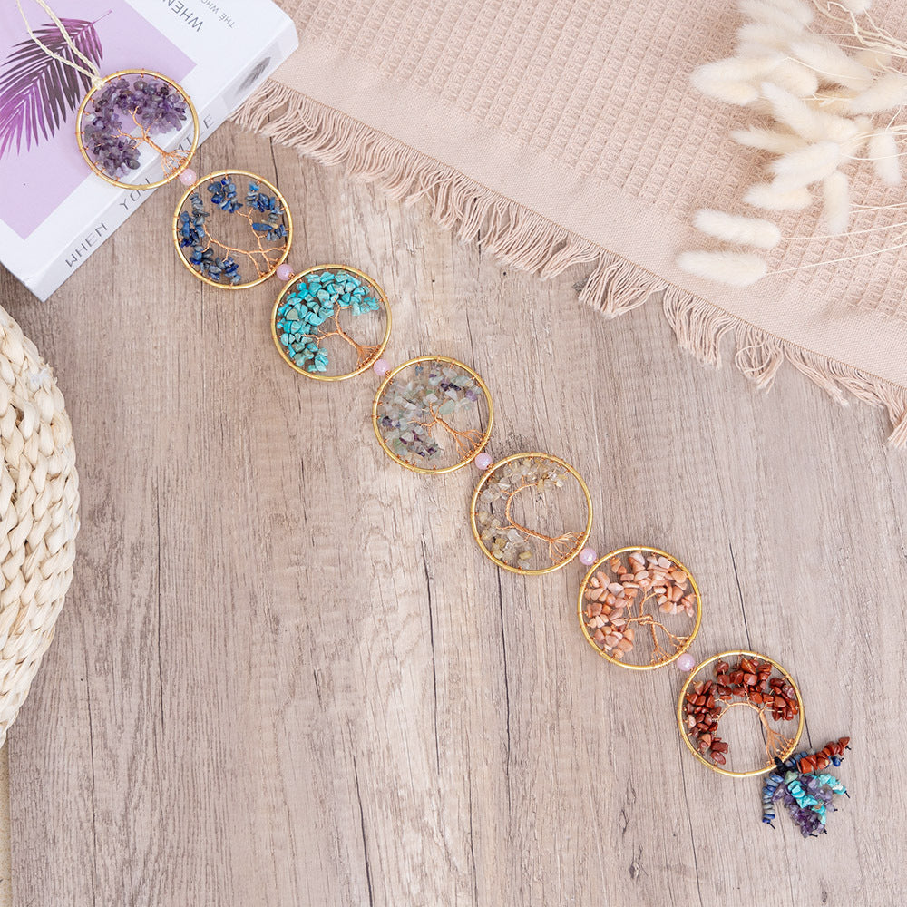 Tree of Life Crystal Car Charm Harmony Protection N6F299