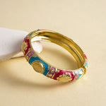 Load image into Gallery viewer, Womens Vintage Oval Cat Eye Floral Alloy Bracelet N6K130