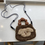 Load image into Gallery viewer, Cartoon Plush Crossbody Bag Multi Function S5P319
