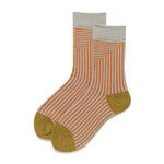 Load image into Gallery viewer, Color Block Stripe Mid Calf Socks Women N6C170