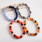 Load image into Gallery viewer, Acrylic Ombré Beaded Choker Statement Necklace N6H067