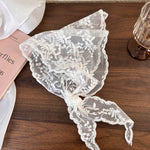 Load image into Gallery viewer, Retro Lace Floral Headscarf Bandana Women N6C004
