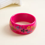 Load image into Gallery viewer, Womens Cross Print Acrylic Bracelet N6K140