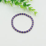 Load image into Gallery viewer, Tube Bead Chain Alloy Vitreous Enamel Rainbow S5P267