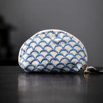 Load image into Gallery viewer, Embroidered Cotton Linen Keychain Pouch Lipstick Bag N6G110