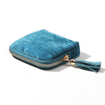 Load image into Gallery viewer, Fringe Zipper Jewelry Organizer Fabric S5P393