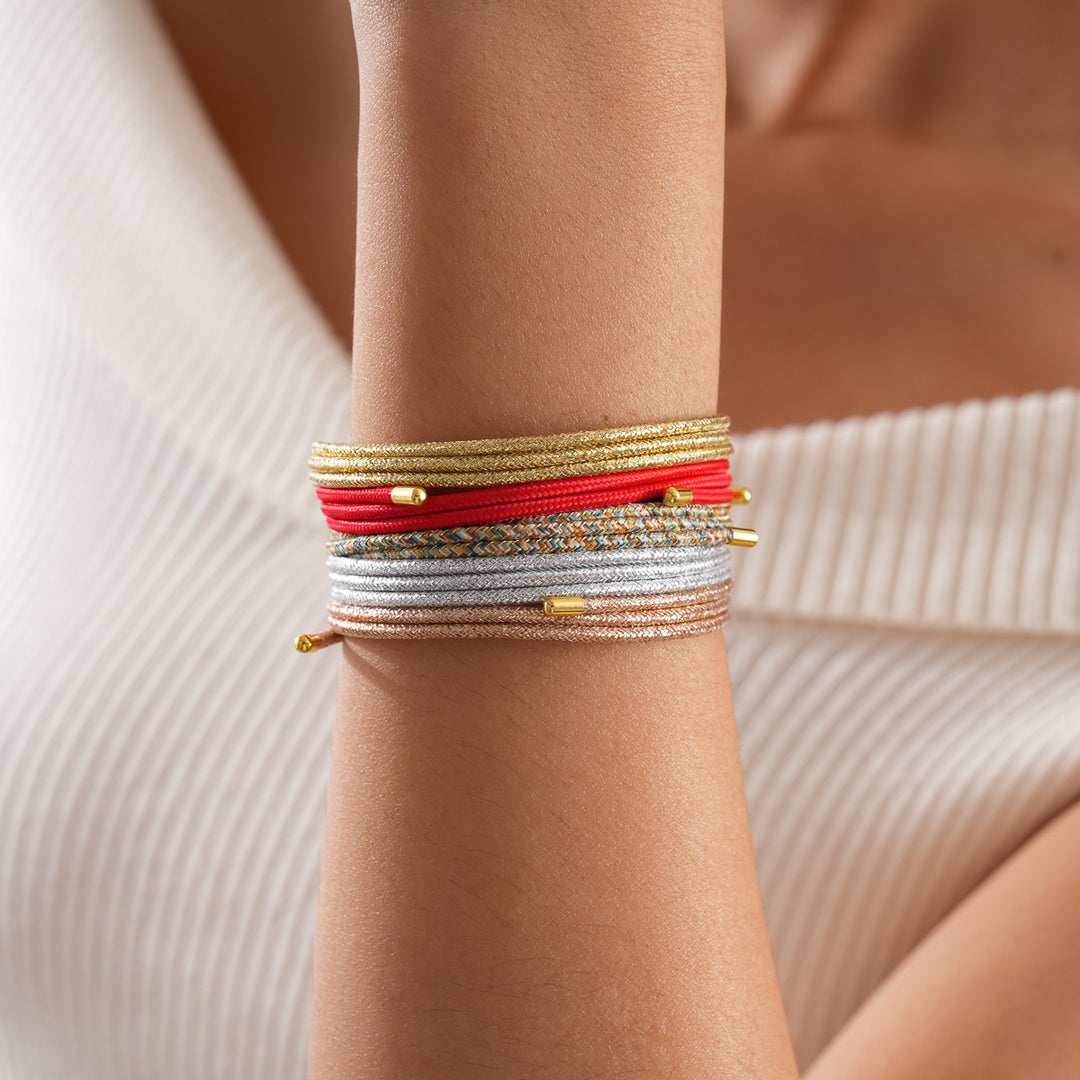Womens Geometric Ribbon Magnetic Bracelet N6K144