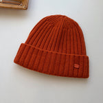 Load image into Gallery viewer, 100 Percent Wool Solid Color Knit Beanie N6K285