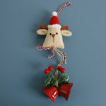 Load image into Gallery viewer, Hand Crocheted Christmas Santa Hanging Ornament N6K317