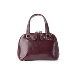 Load image into Gallery viewer, Burgundy Stone Texture Shell Bag Women N6C036