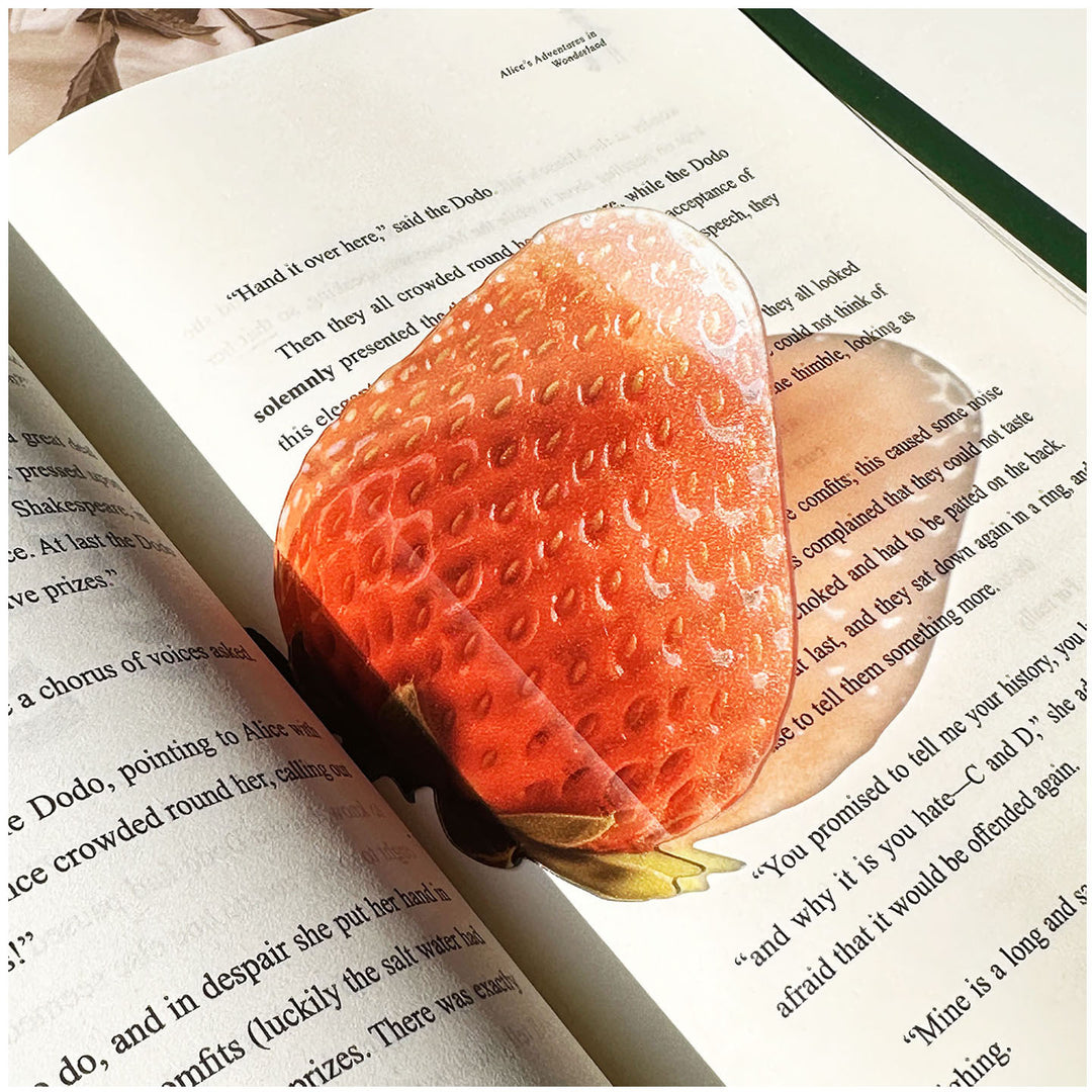 Acrylic Fruit Bookmarks Transparent Cute Gift N6G008