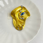 Load image into Gallery viewer, Half Face Mask Nose Ring Brooch Gothic Pin Women N6A207